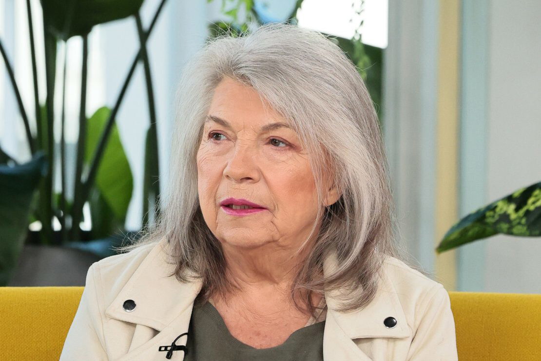 Krystyna Prońko, plan programu „Dzień Dobry TVN”, Warszawa, 06.05.2025 r. - jamnik