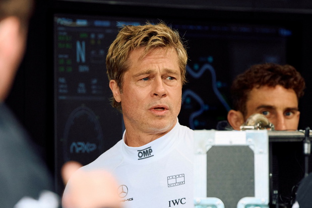 Brad Pitt na planie filmu o Formule 1