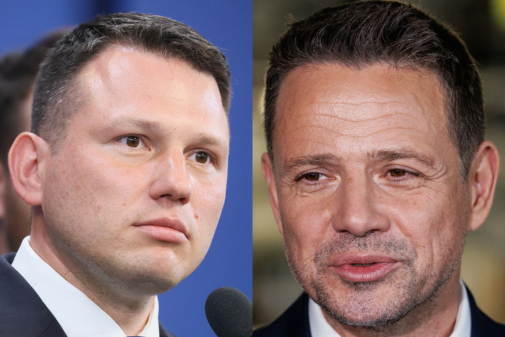 Sławomir Menntzen, Rafał Trzaskowski jamnik