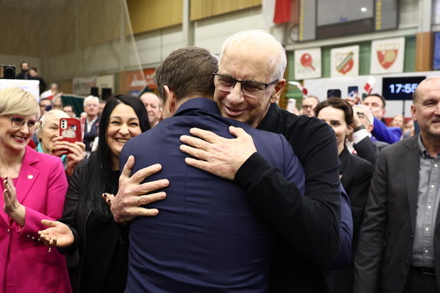 Rafal Trzaskowski w Krakowie