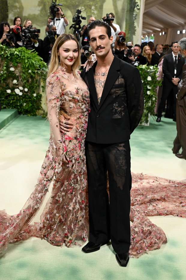 Dove Cameron, Damiano David. Met Gala 2024 rok