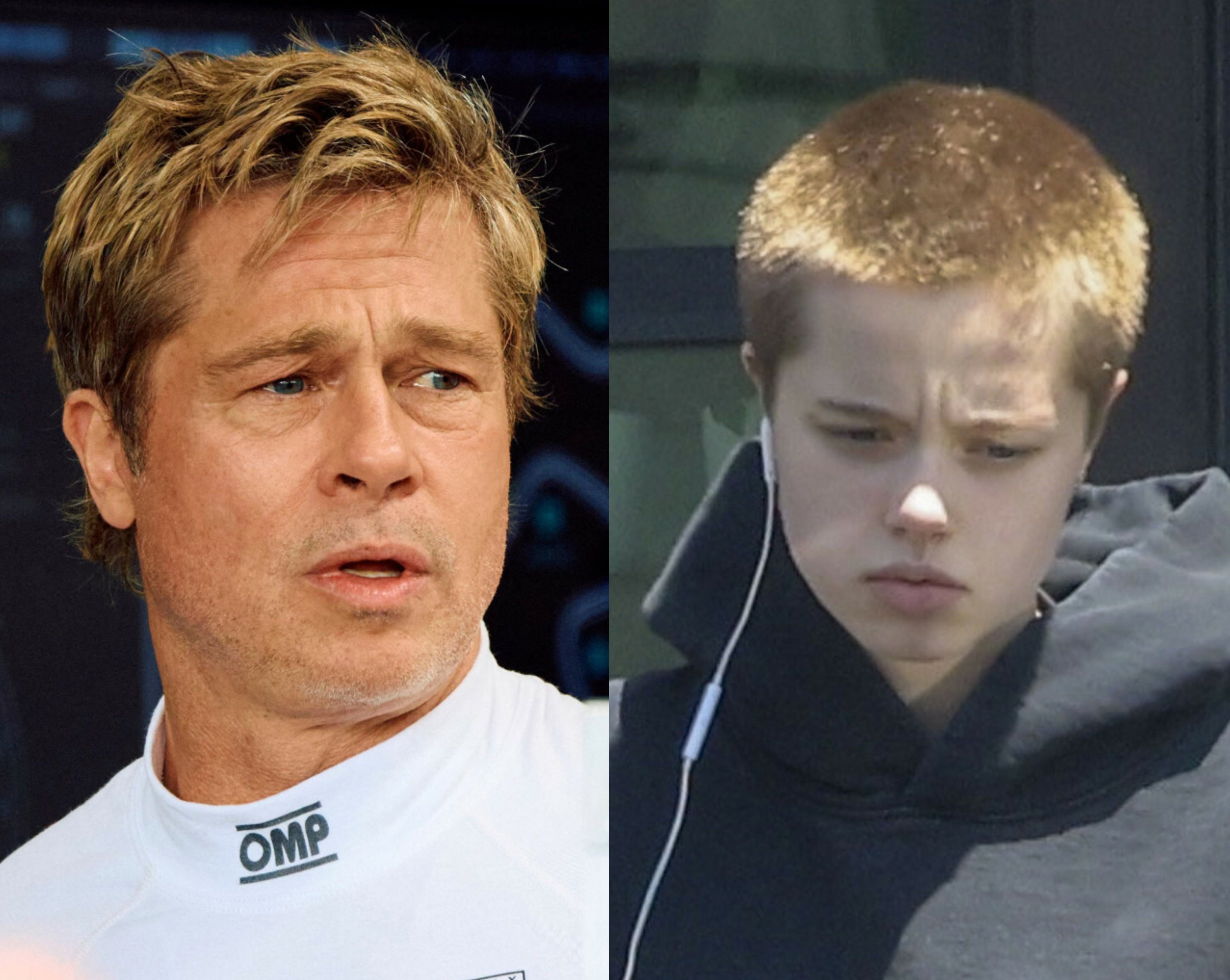 Shiloh Jolie-Pitt, Brad Pitt