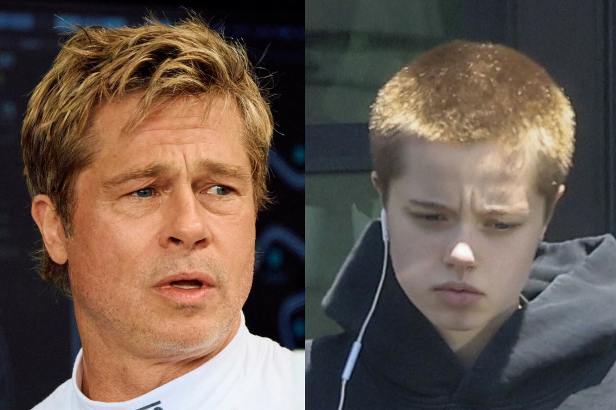 Shiloh Jolie-Pitt, Brad Pitt