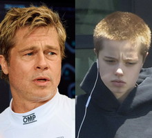 Shiloh Jolie-Pitt, Brad Pitt