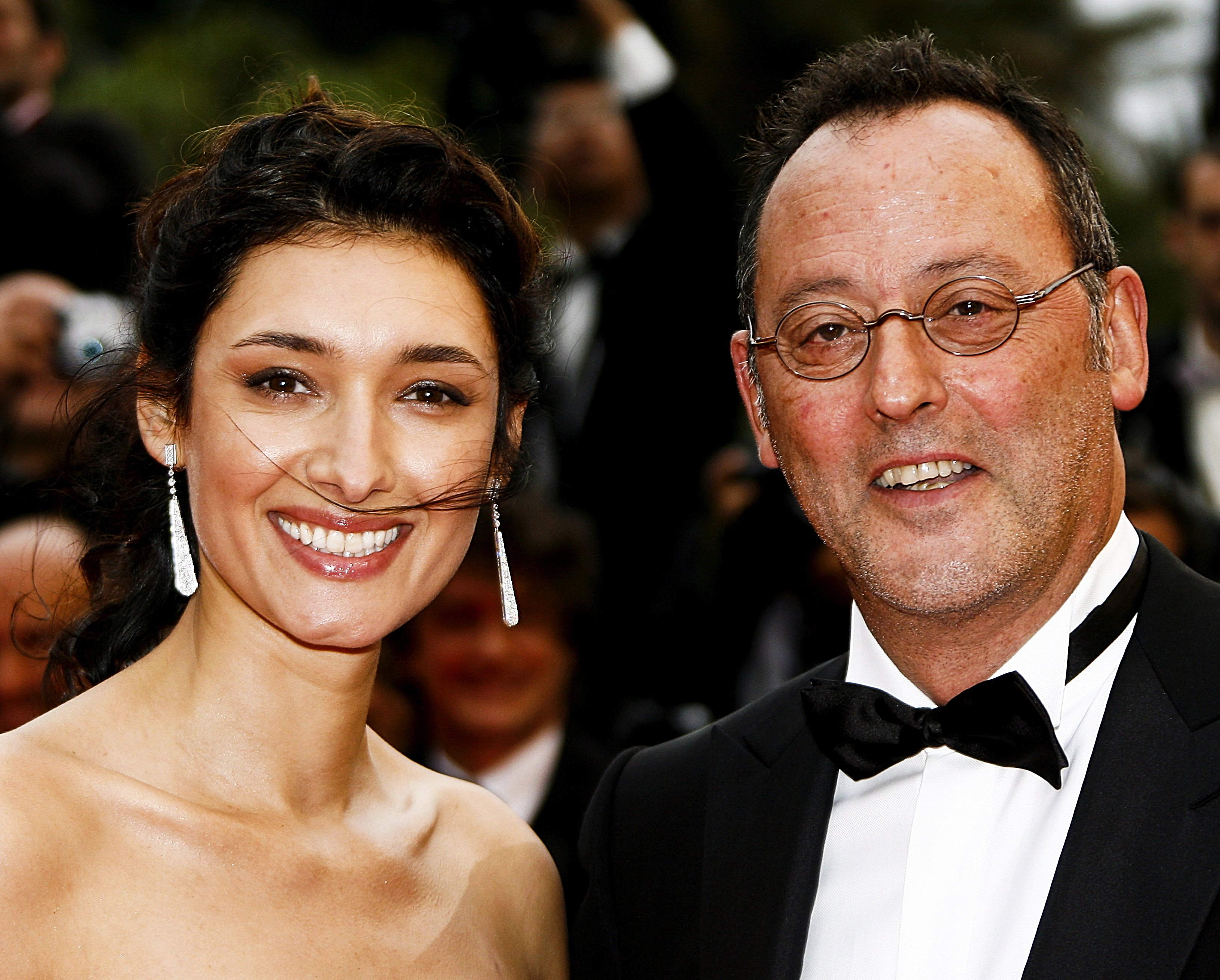 Jean Reno, Zofia Borucka, Cannes, 2008