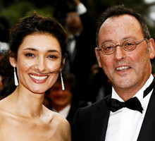 Jean Reno, Zofia Borucka, Cannes, 2008