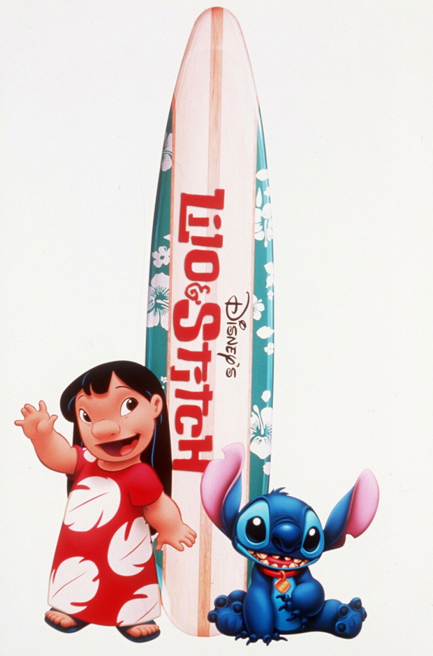 PLAKAT Z FILMU "LILO I STITCH". 2002 rok