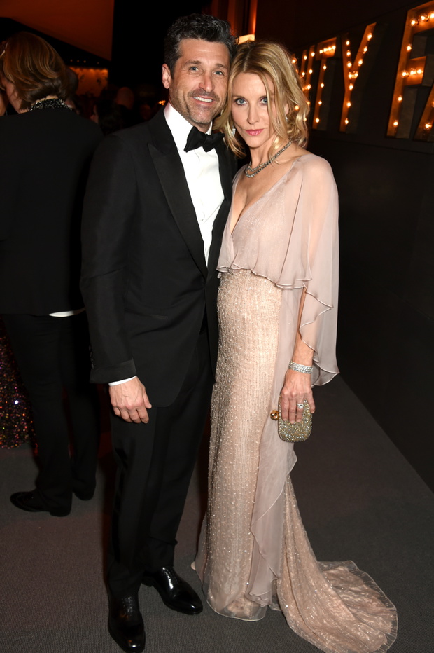 Patrick Dempsey i Jillian Fink 2017 r.