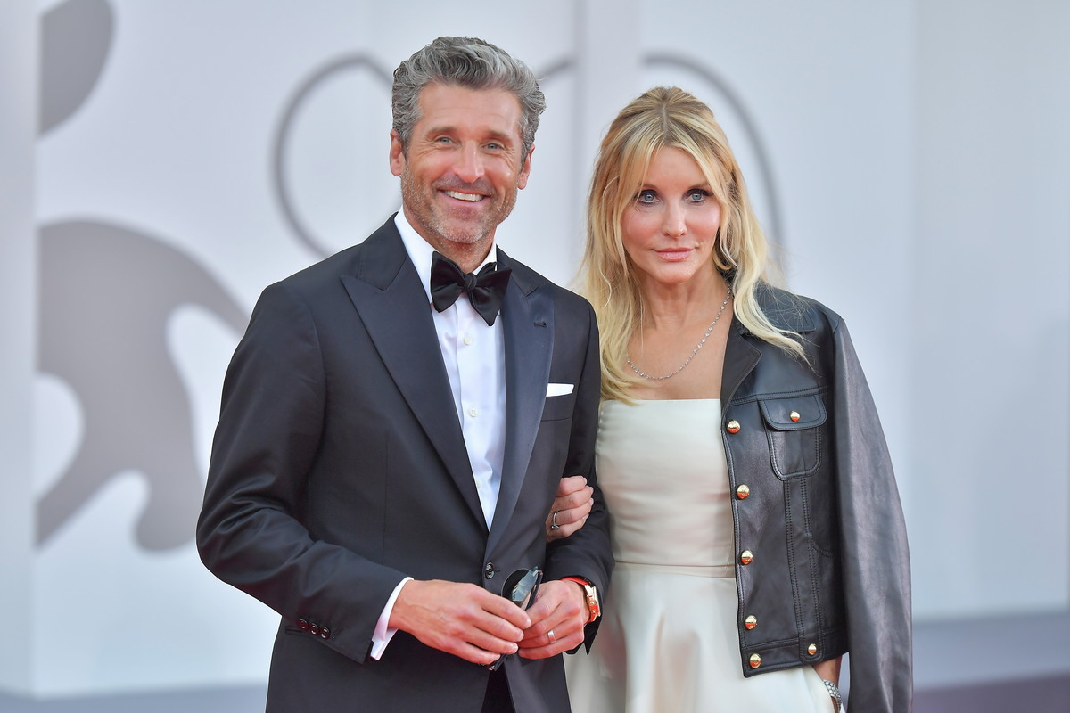 Patrick Dempsey i Jillian Fink, 2023 r. Wenecja