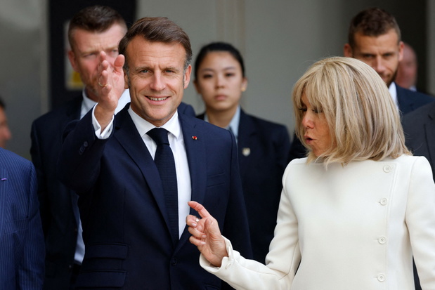 Emmanuel Macron, Brigitte Macron, wizyta w Singapurze, Międzynarodowa Szkoła Francuska, 30.05.2025 r.