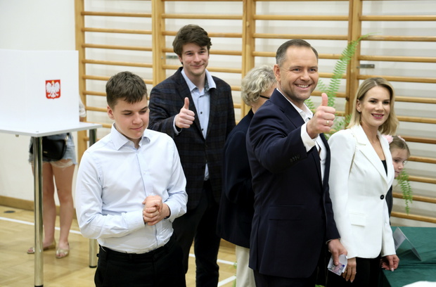 01.06.2025. Druga tura wyborów prezydenckich 2025 Karol Nawrocki