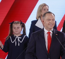 Wieczor wyborczy Karola Nawrockiego
