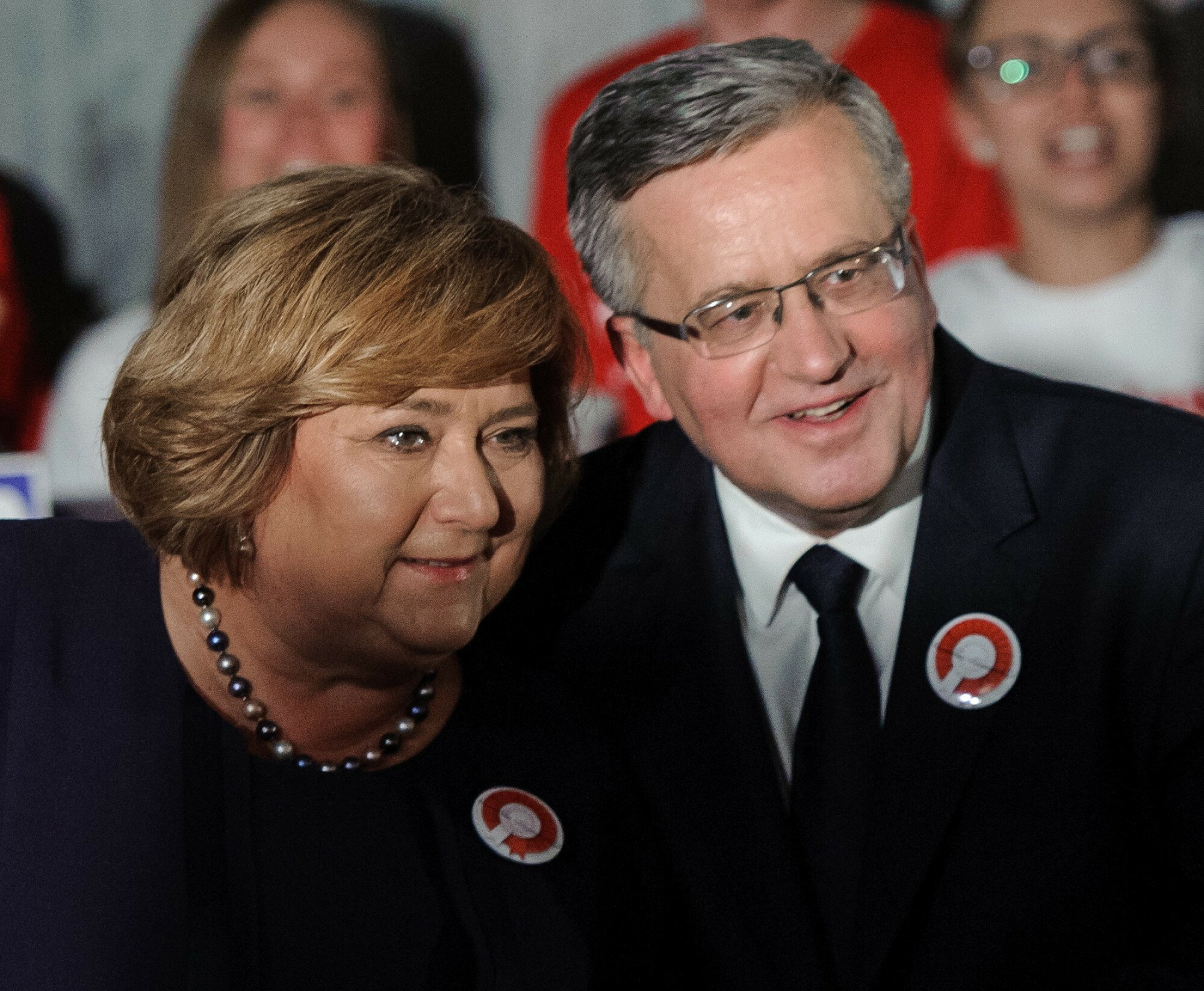 22.05.2015 rok. Anna Komorowska, Bronisław Komorowski