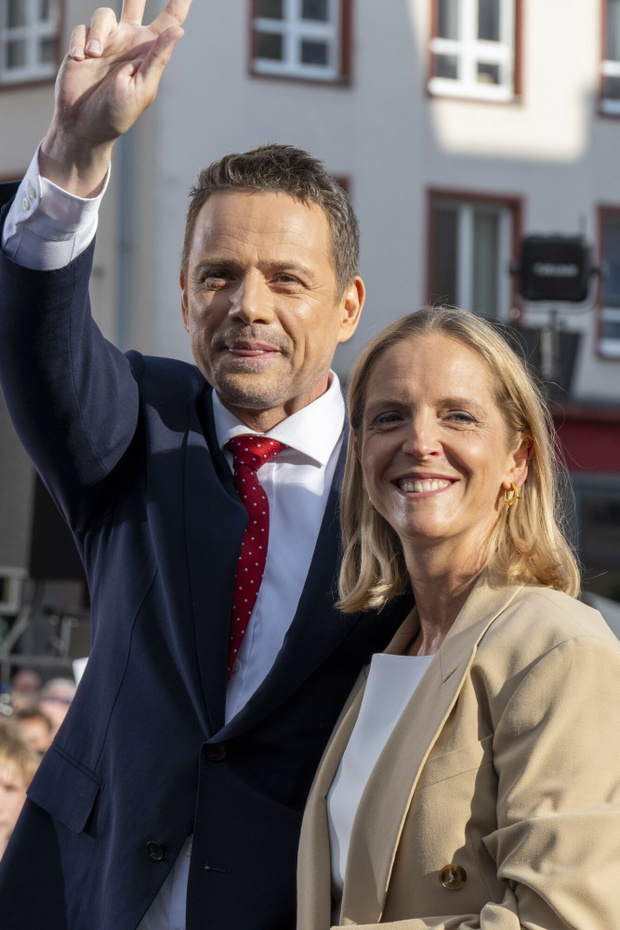 Małgorzata Trzaskowska, Rafał Trzaskowski. 07.05.2025 rok