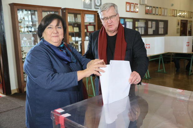 Wybory samorz?dowe 2024 - g?osowanie VIP-ów