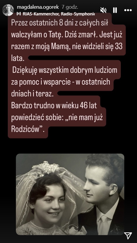 Magdalena Ogórek, rodzice