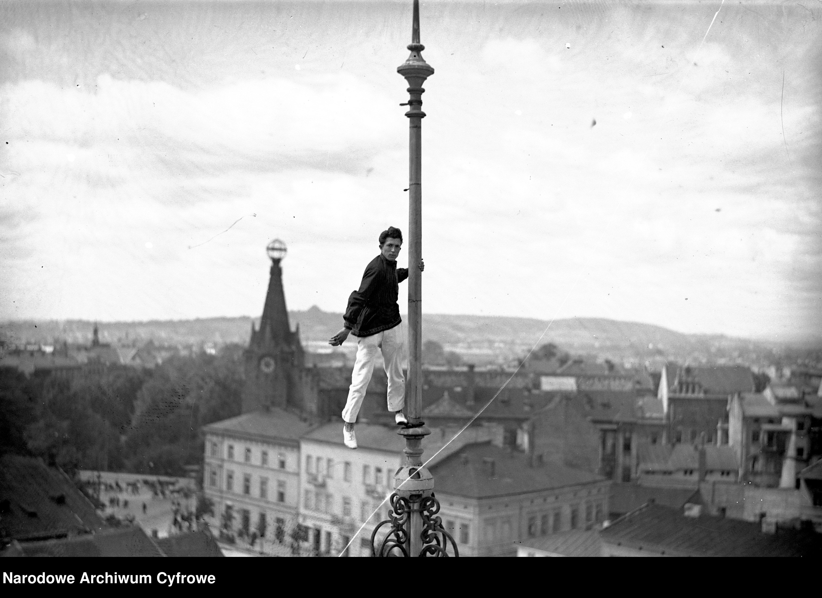 Feliks Nazarewicz, Człowiek Mucha, 1928 rok