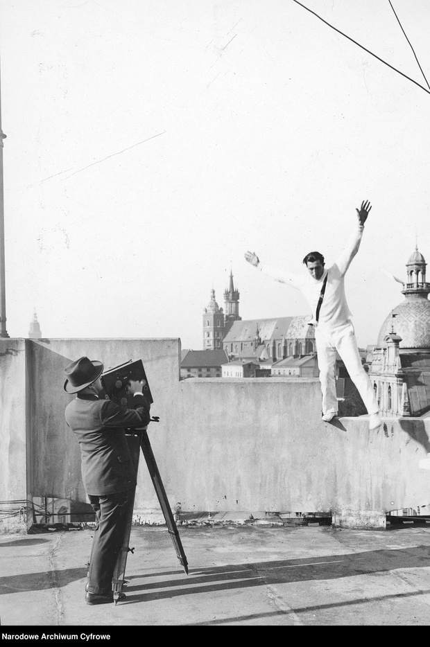 Feliks Nazarewicz, Człowiek Mucha, 1928 rok