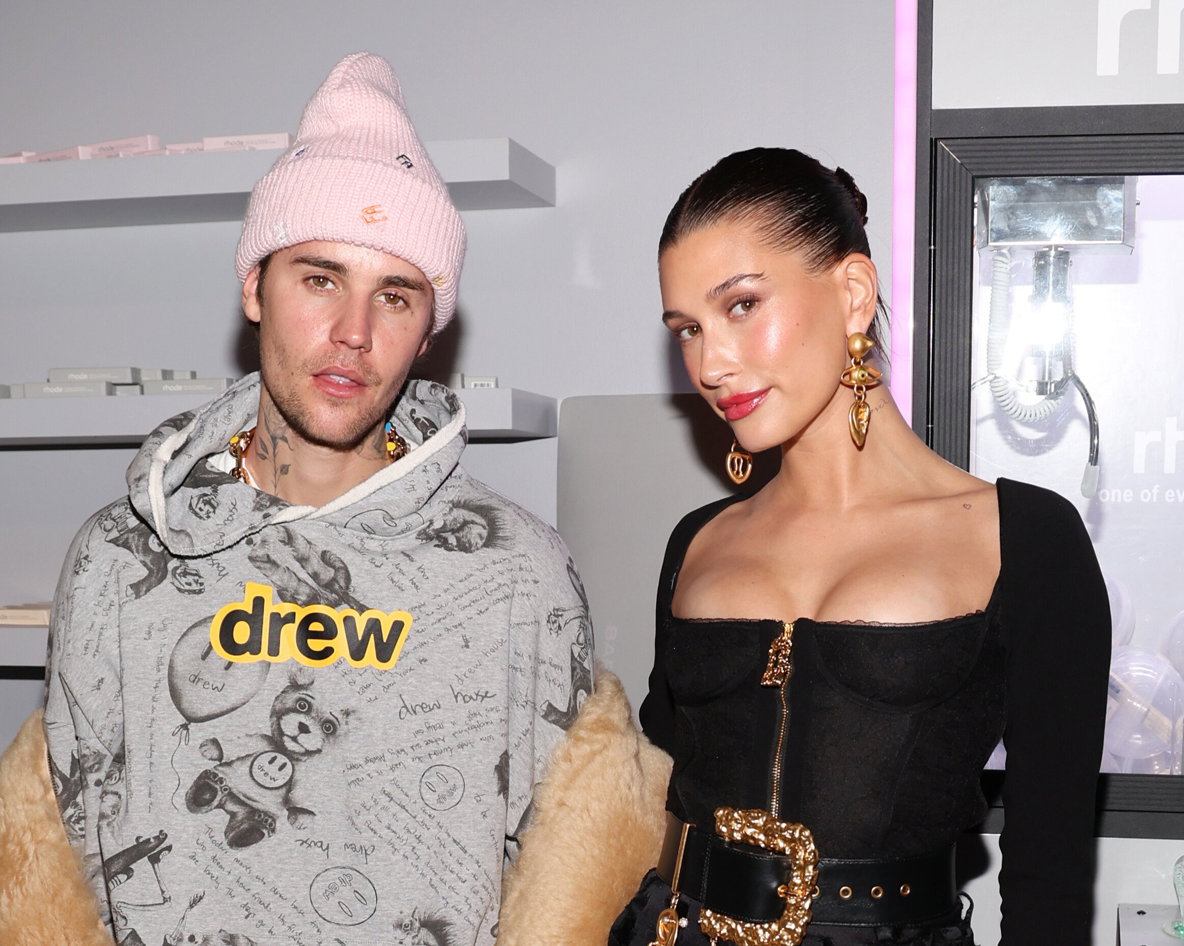 Justin Bieber, Hailey Bieber. 14.01.2023 rok