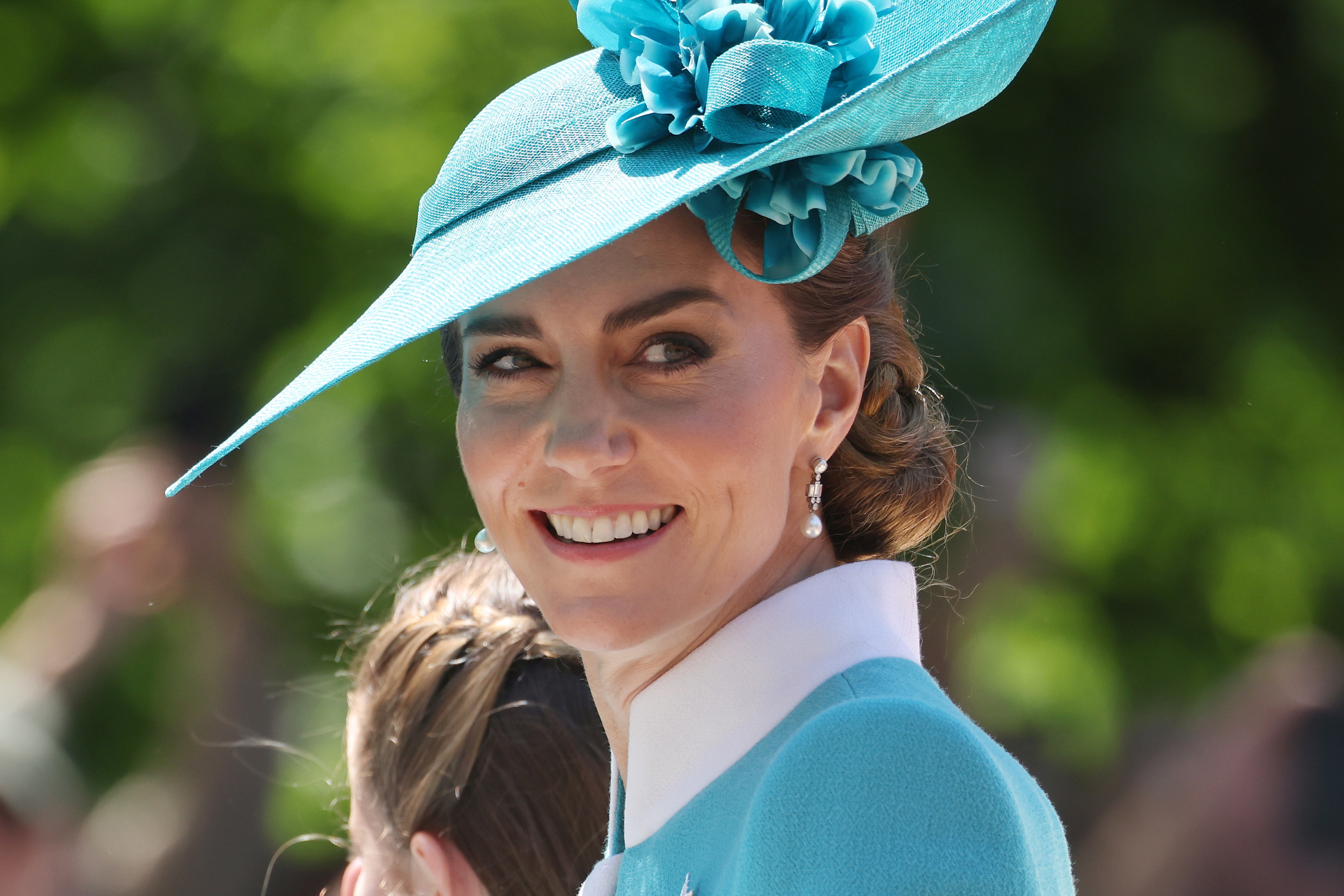 Księżna Kate, księżniczka Charlotte. Trooping The Colour 2025