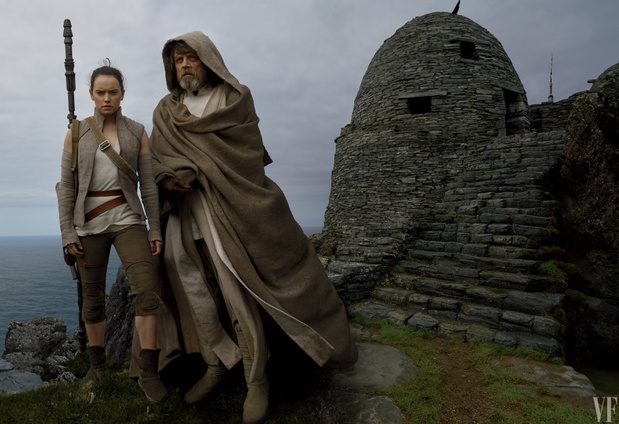 Daisy Ridley, Mark Hamill, Gwiezdne Wojny: Ostatni Jedi, 2017
