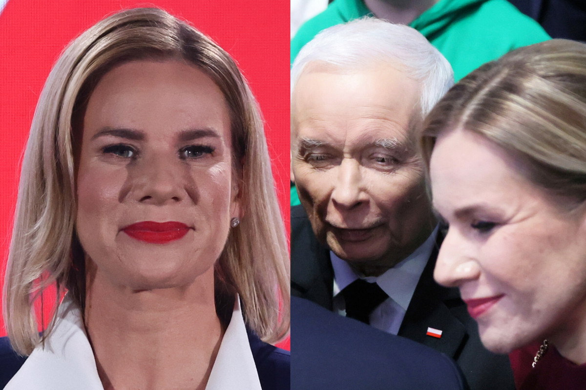 Jarosław Kaczyński, Marta Nawrocka.