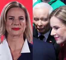 Jarosław Kaczyński, Marta Nawrocka.