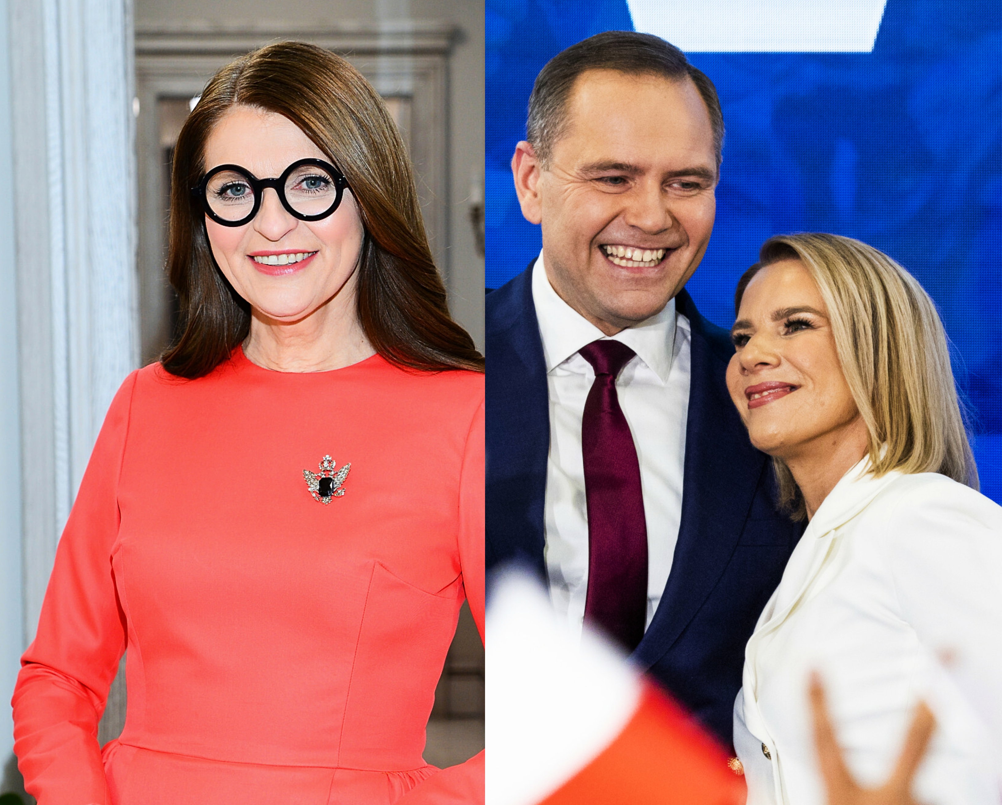 Irena Kamińska-Radomska, Karol Nawrocki, Marta Nawrocka
