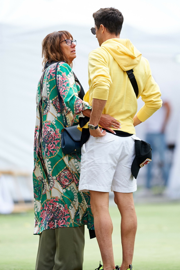 Iwona Lewandowska, Robert Lewandowski, 07.09.2019 Warszawa