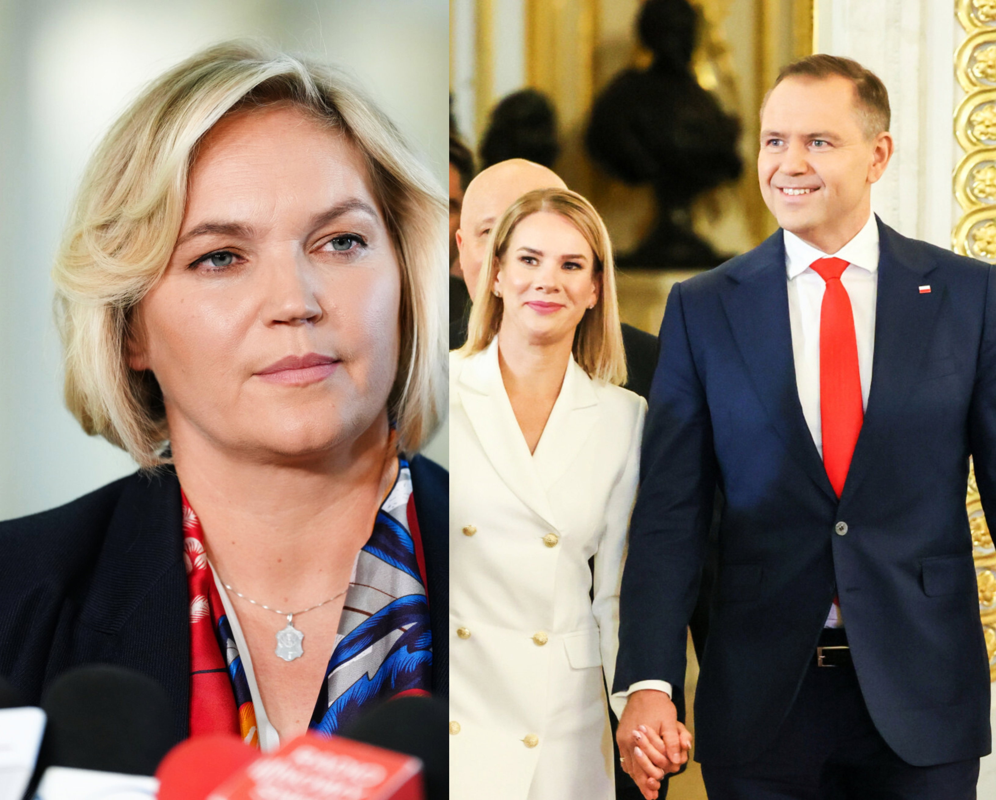 Dominika Chorosińska, Marta Nawrocka, Karol Nawrocki