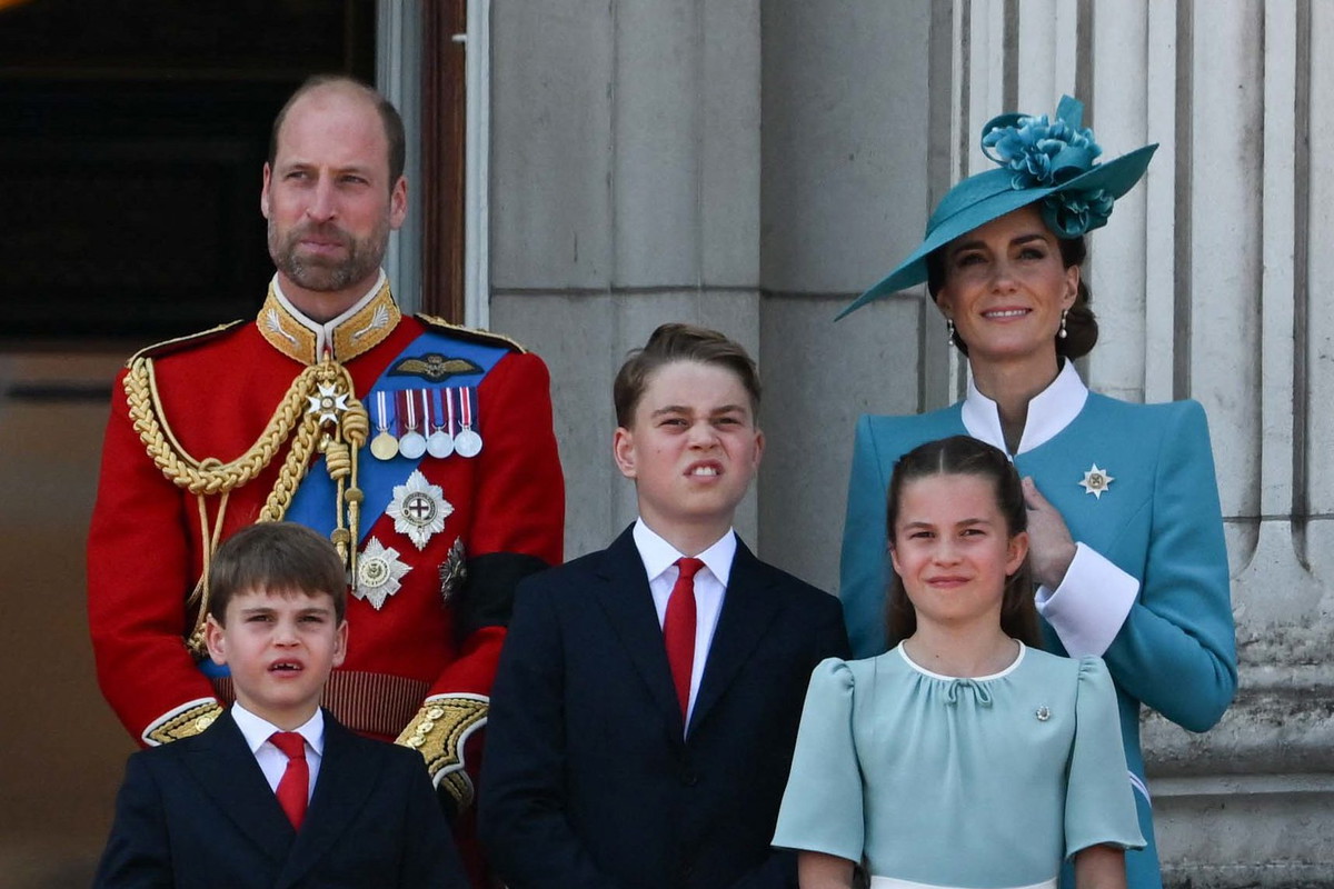 'Trooping the Colour' ceremony in London to mark the King's Birthday