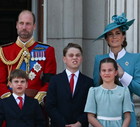 'Trooping the Colour' ceremony in London to mark the King's Birthday