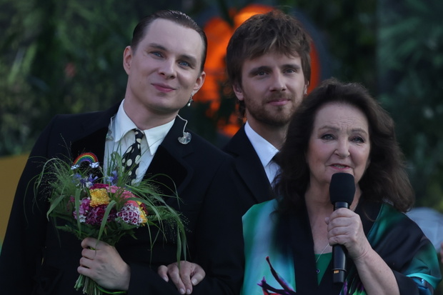 17. Festiwalu Zaczarowanej Piosenki. Ralph Kaminski, Anna Dymna, Maciej Musiał
