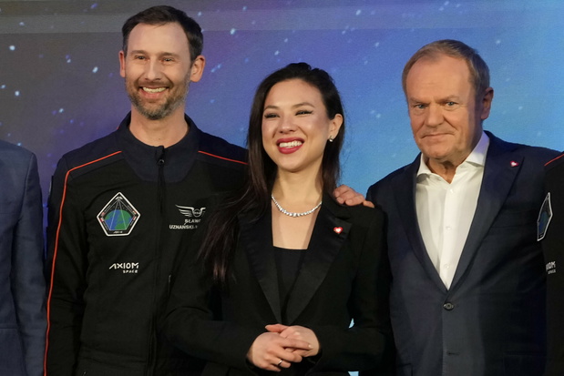 Aleksandra Uznańska-Wiśniewska, Sławosz Uznański-Wiśniewski, Donald Tusk