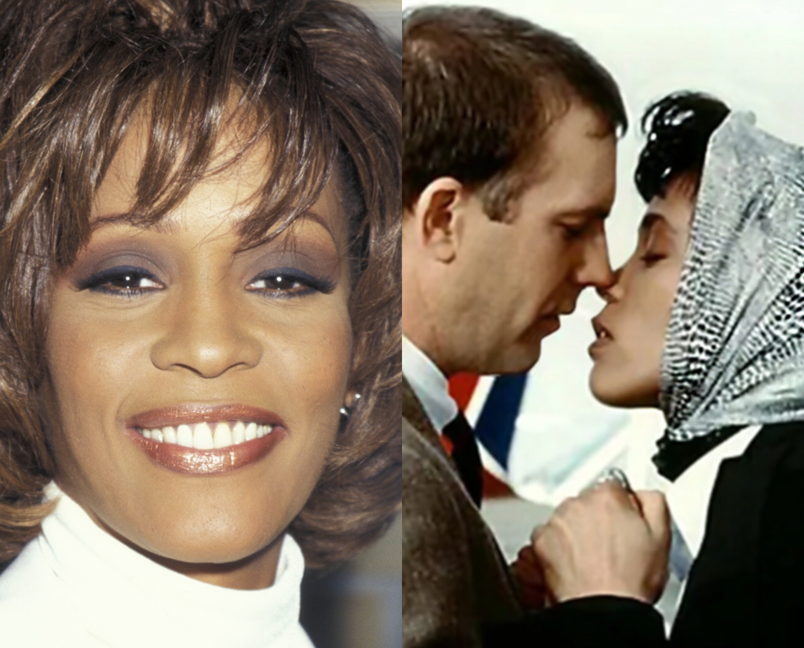 Whitney Houston, Kevin Costner, jamnik