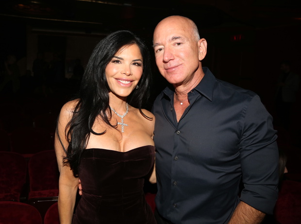 Jeff Bezos i Lauren Sanchez. 2024 rok