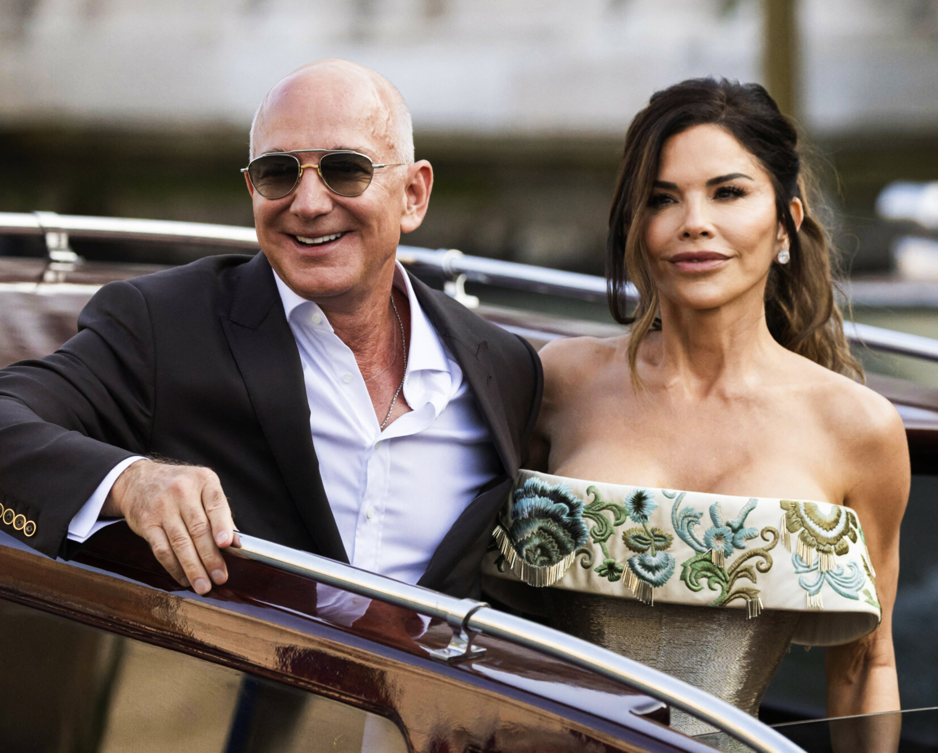 Jeff Bezos and Lauren Sanchez, 26 czerwca 2025