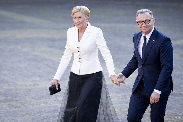 Agata Kornhauser-Duda, Andrzej Duda, Prezydent Duda z żoną na szczycie NATO 24