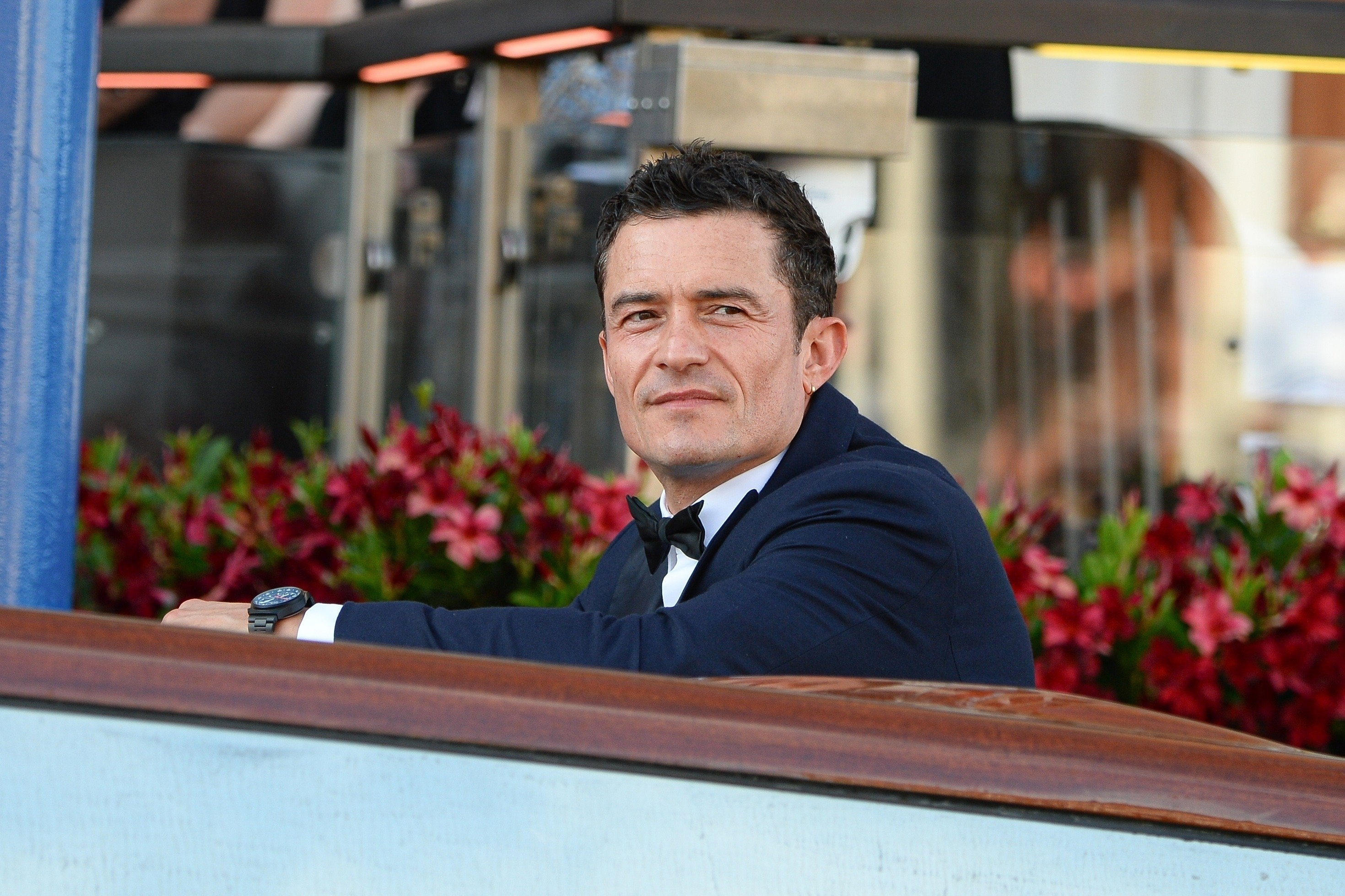 Orlando Bloom. Wenecja, ślub Jeffa Bezosa i Lauren Sanchez. 27.06.2025 rok