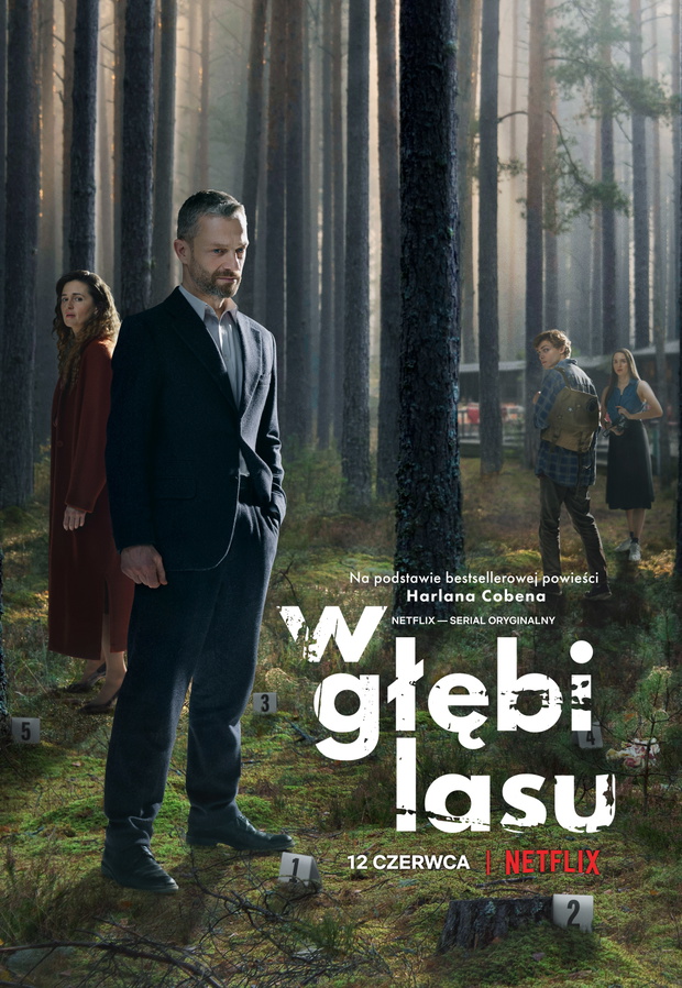 Kadr z serialu "W głębi lasu", Netflix