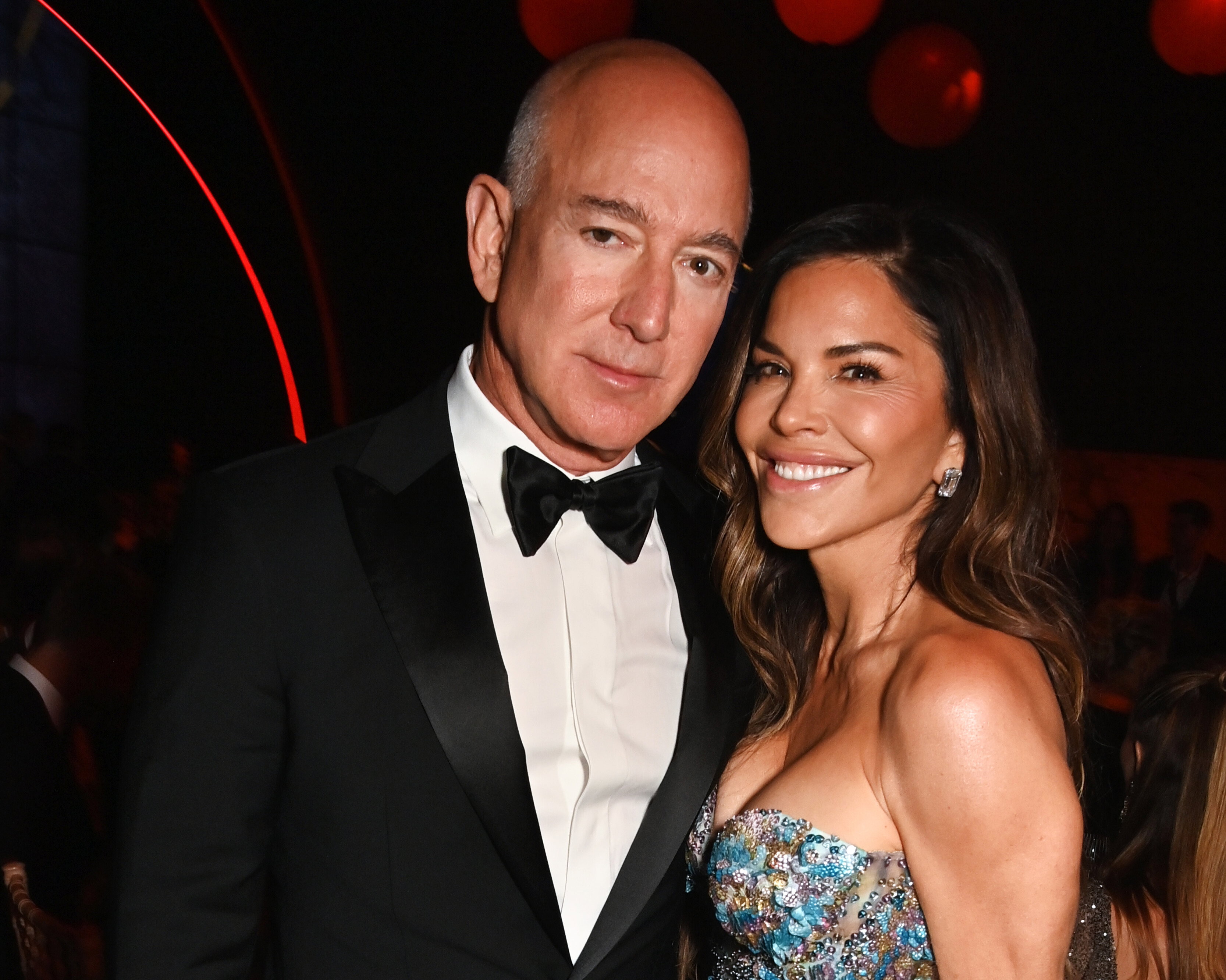 Jeff Bezos i Lauren Sanchez. 2025 rok