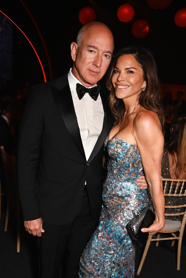 Jeff Bezos i Lauren Sanchez. 2025 rok