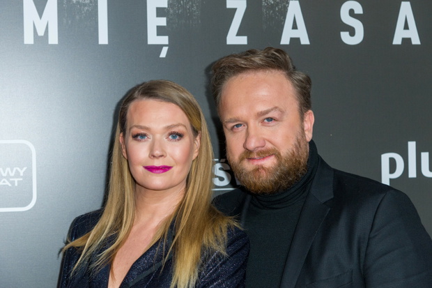 Tamara Arciuch, Bartłomiej Kasprzykowski, premiera filmu „Psy 3”, Warszawa, 14.01.2020 rok