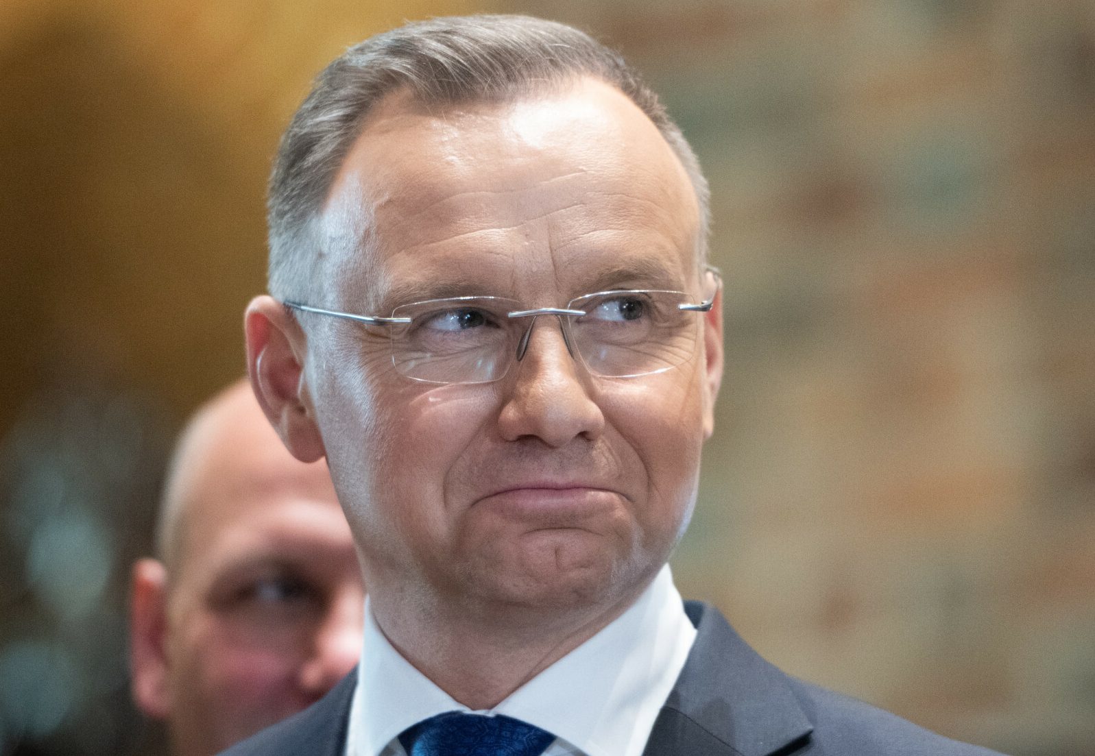 Prezydent Andrzej Duda, Poznań, 01.05.2024 r. - jamnik