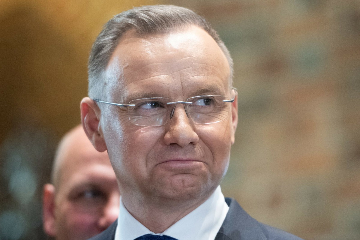 Prezydent Andrzej Duda, Poznań, 01.05.2024 r. - jamnik