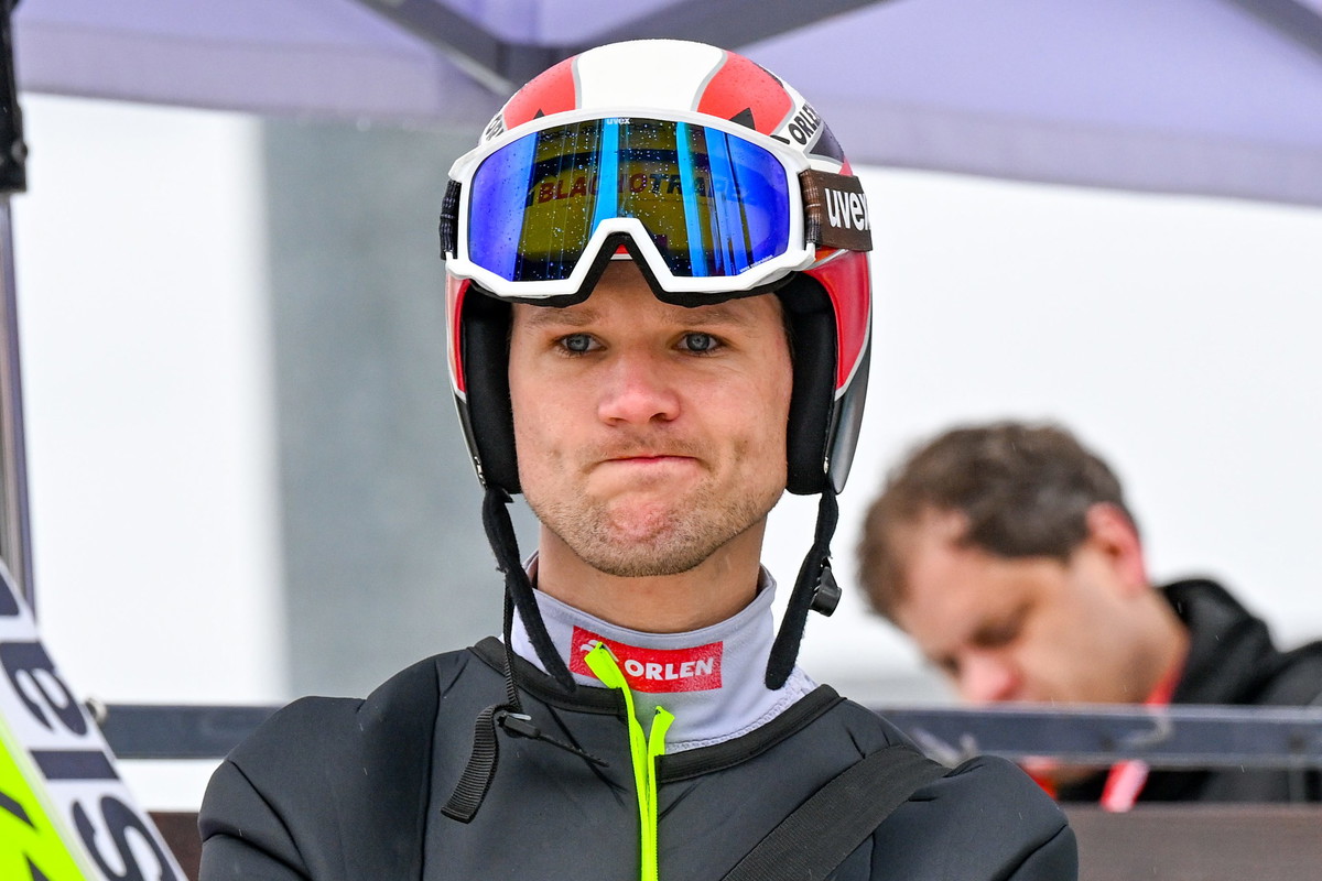 Andrzej Stękała, Puchar Kontynentalny w skokach narciarskich, Zakopane, 23.03.2025 r. - jamnik