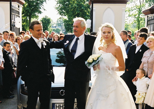 Bartłomiej Topa, Marian Dziędziel, Tamara Arciuch, film „Wesele” Wojciecha Smarzowskiego , 2004 rok