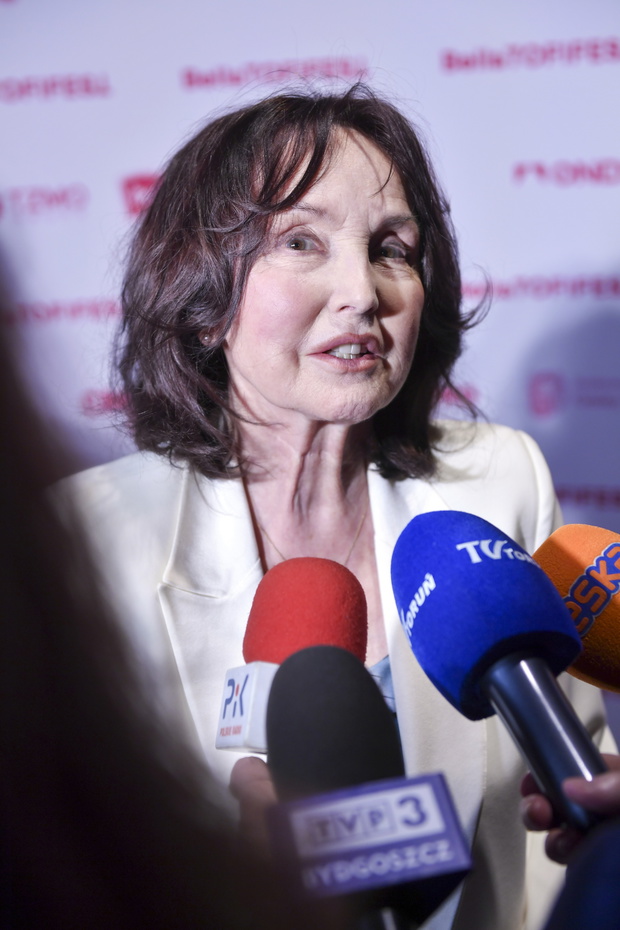 Na zdj.: Elżbieta Starostecka, Fot. Piętka Mieszko/AKPA