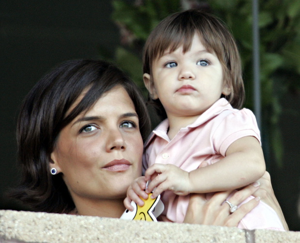 Katie Holmes, Suri Cruise, mecz, Stany Zjednoczone, 21.07.2007 r.