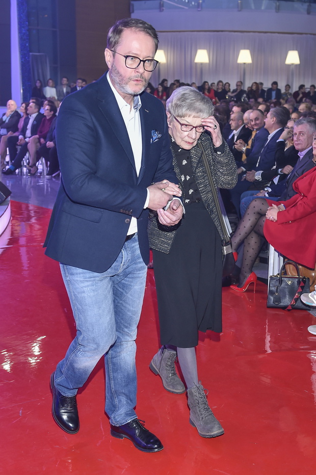 Artur Żmijewski, Aleksandra Górska, ramówka Telewizji Polskiej, Warszawa, 14.02.2019 rok
